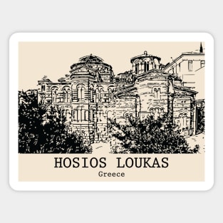 Hosios Loukas - Greece Magnet